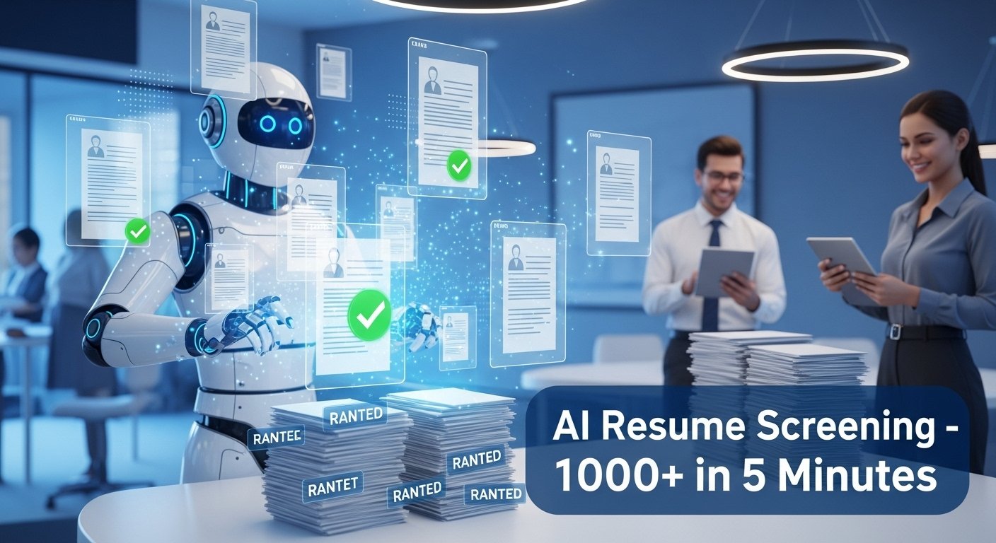 Build AI Agent Screen 1000+ Resumes 5 Minutes 2026