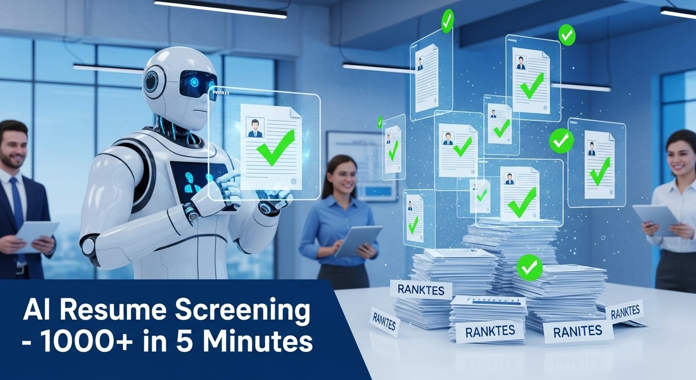 Build AI Agent Screen 1000+ Resumes 5 Minutes 2026